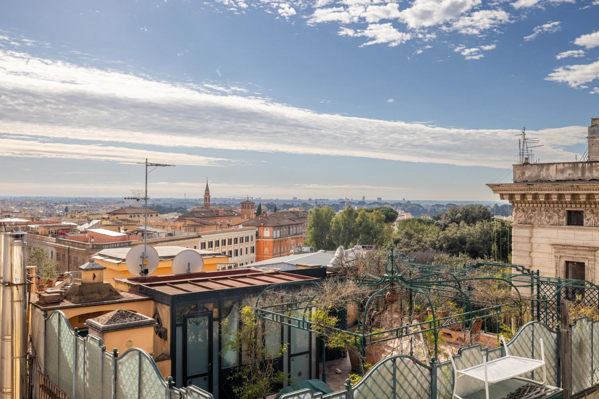 Aria Penthouse & Garden Lägenhet Rom Exteriör bild