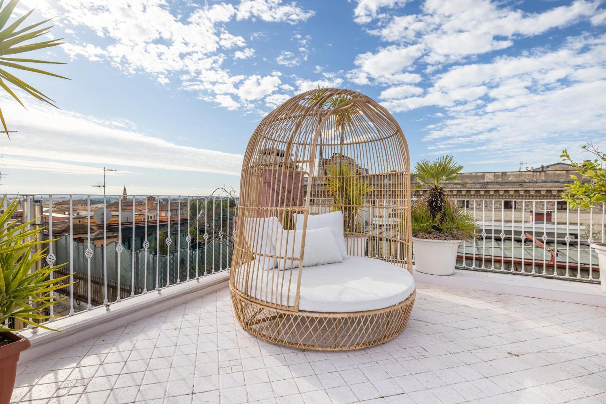 Aria Penthouse & Garden Lägenhet Rom Exteriör bild